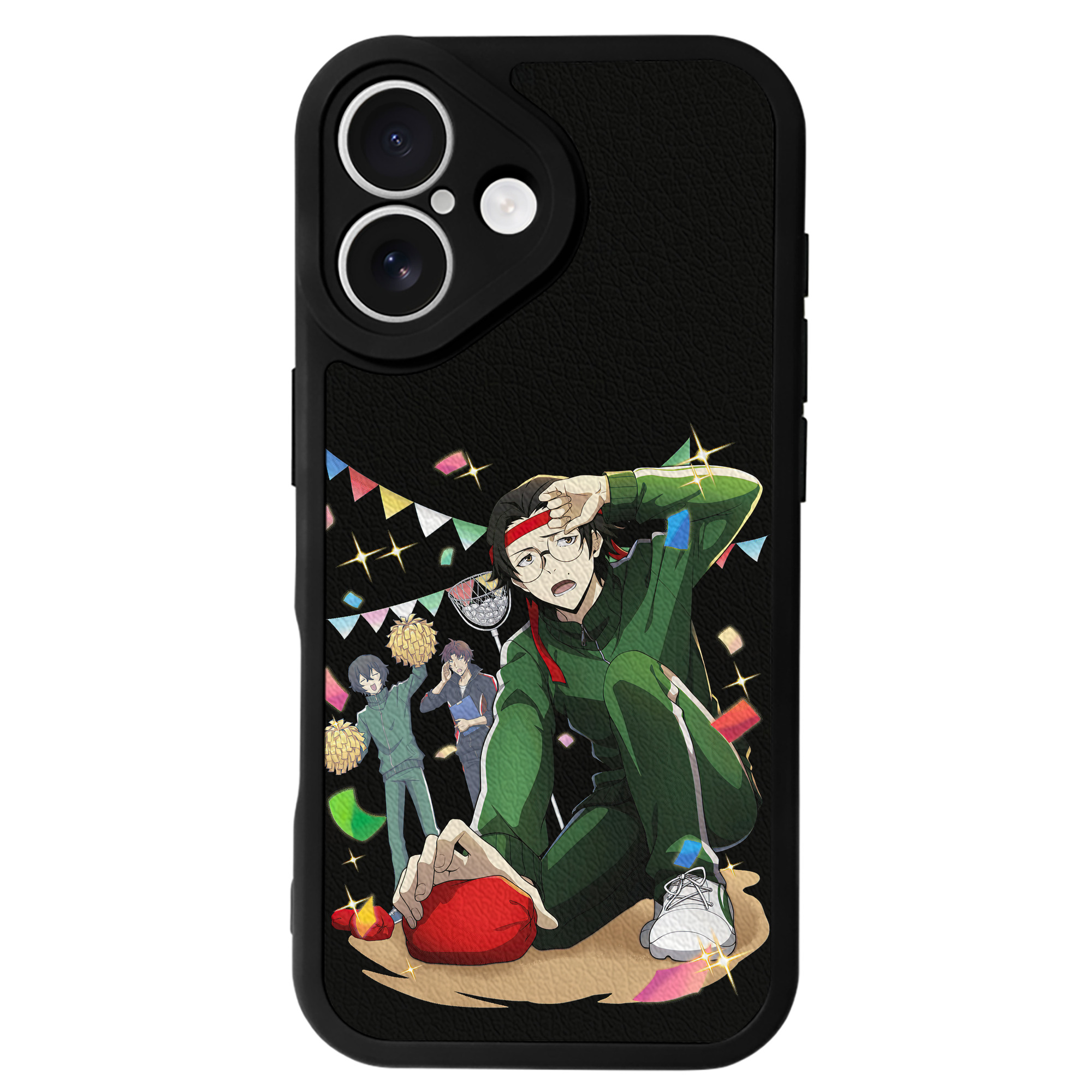 （画像用） 文豪ストレイドッグス Bungo Stray Dogs 【iPhone 16シリーズ対応】シリコンスマホケース（レザー調） 材質：シリコン